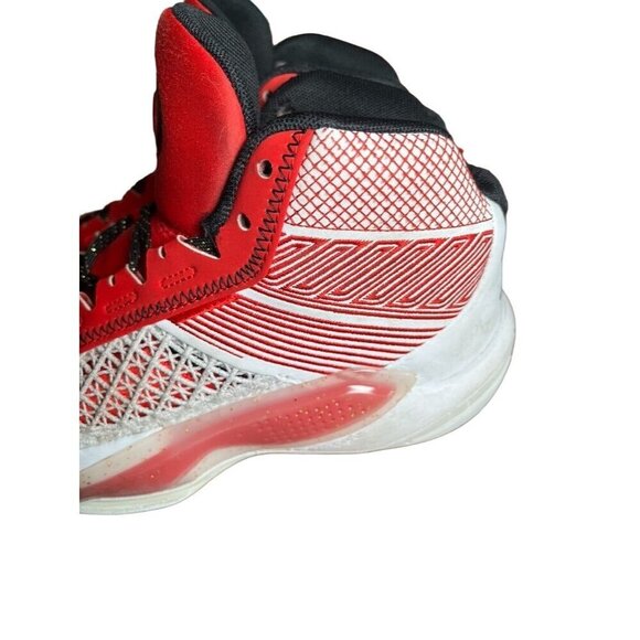 Nike Sneakers 5Y Red Air Jordan Lace Up Hi Top Athletic Basketball Sporty Active - Picture 8 of 16